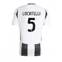 Camiseta Juventus Manuel Locatelli #5 Primera Equipación 2024-25 manga corta